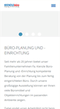 Mobile Screenshot of kienzle-bueroeinrichtung.de